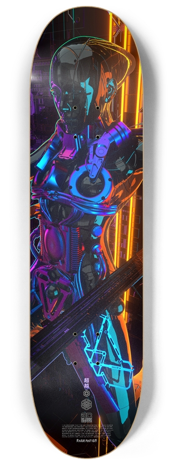 8.25" • METANOIA • GLASS CRANE • Skateboard Deck