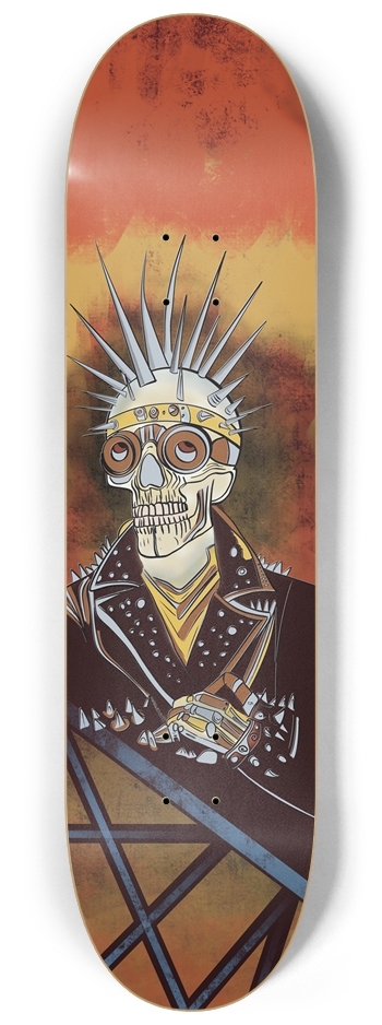 Steampunk Skull  Liberty Spikes Design - 7-Ply