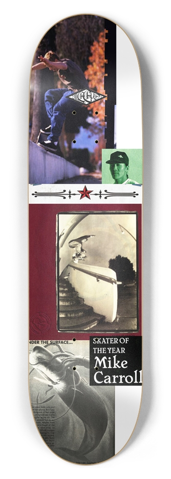"Skater of the Year" Deck 8-1/2 Skateboard Deck