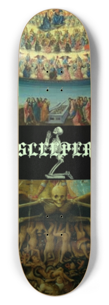 heaven and hell glow in the dark deck 8-1/2 Skateboard Deck