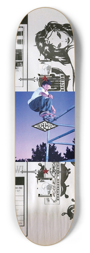 "evergreen" deck 8-1/2 Skateboard Deck