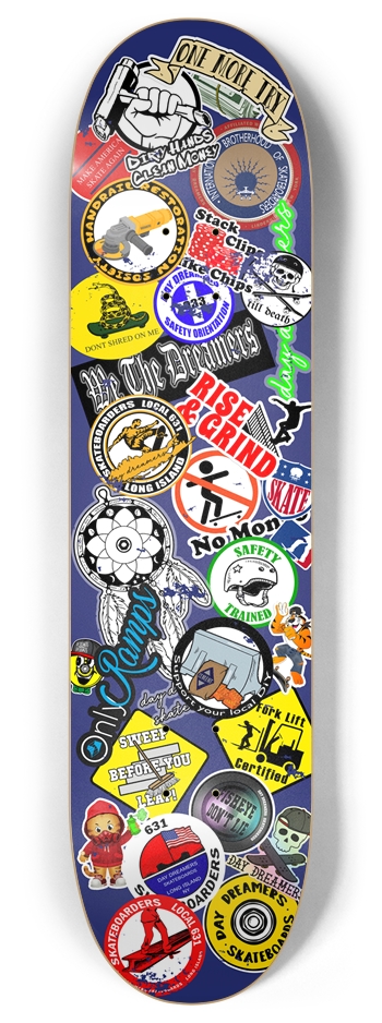 Blue Collar Skateboard - 8.0