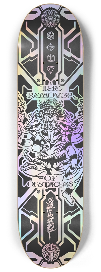 8.25" • REMOVER OF OBSTACLES• Skateboard Deck