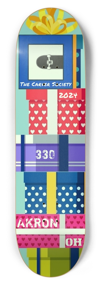 Gifts 2024 Popsicle Deck 8.75inX33in