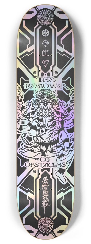 8" • REMOVER OF OBSTACLES• Skateboard Deck