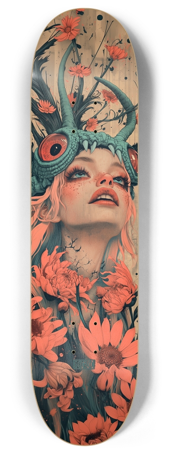 Yokei Monster Girl Custom Skateboard