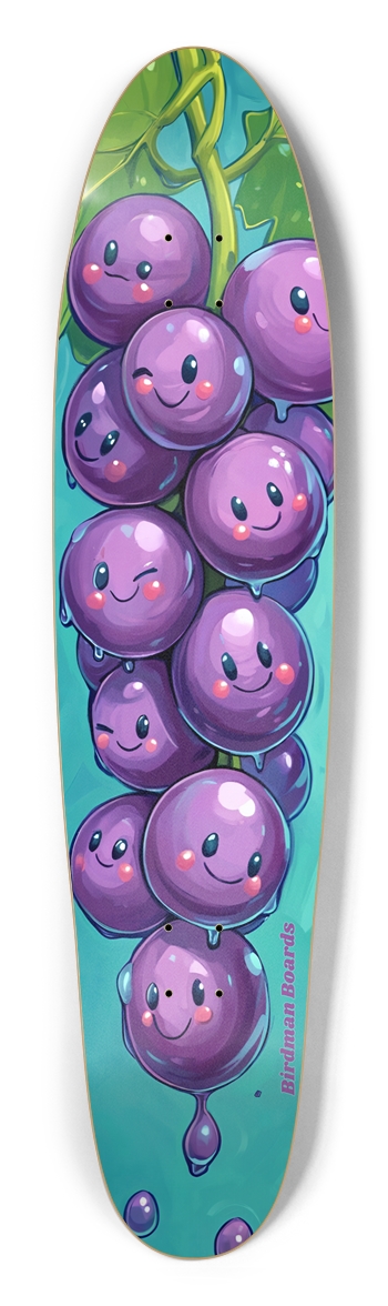 Happy Grapes Longboard
