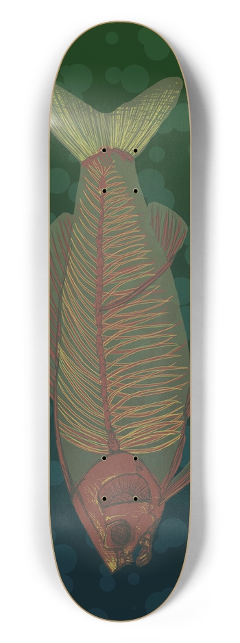Fishbones 7-1/2 Inch Street Deck