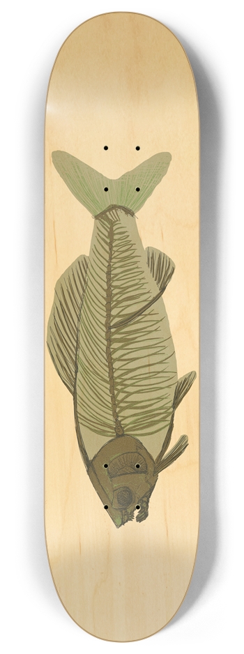 Fishbones 2 8 Inch Skateboard