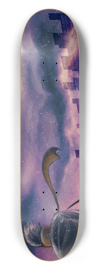 Sky Over Dayno 7-1/2 Skateboard Deck