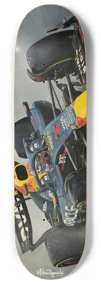 9" Verstappen Brazil 2024 9 Inch Skateboard