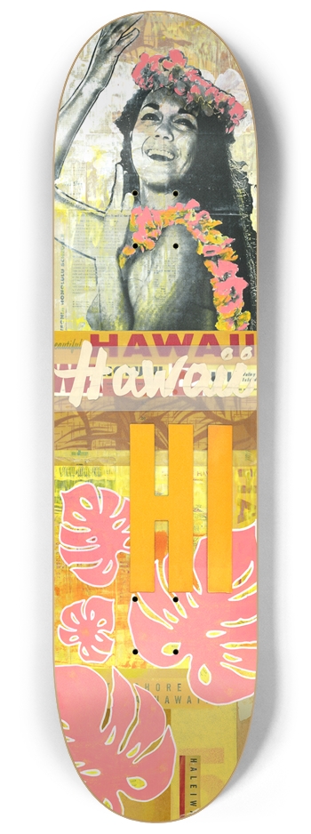 Aloha “HI” Hawaii Collage