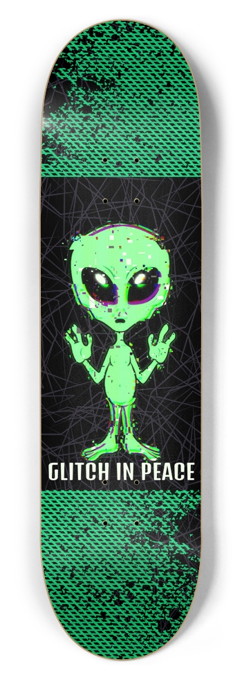 Glitch in Space Skateboard