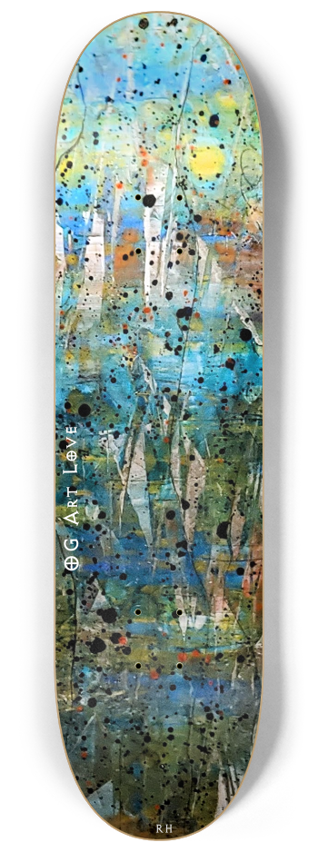 OG Art Love FULL "Cascades" Skateboard Series #3