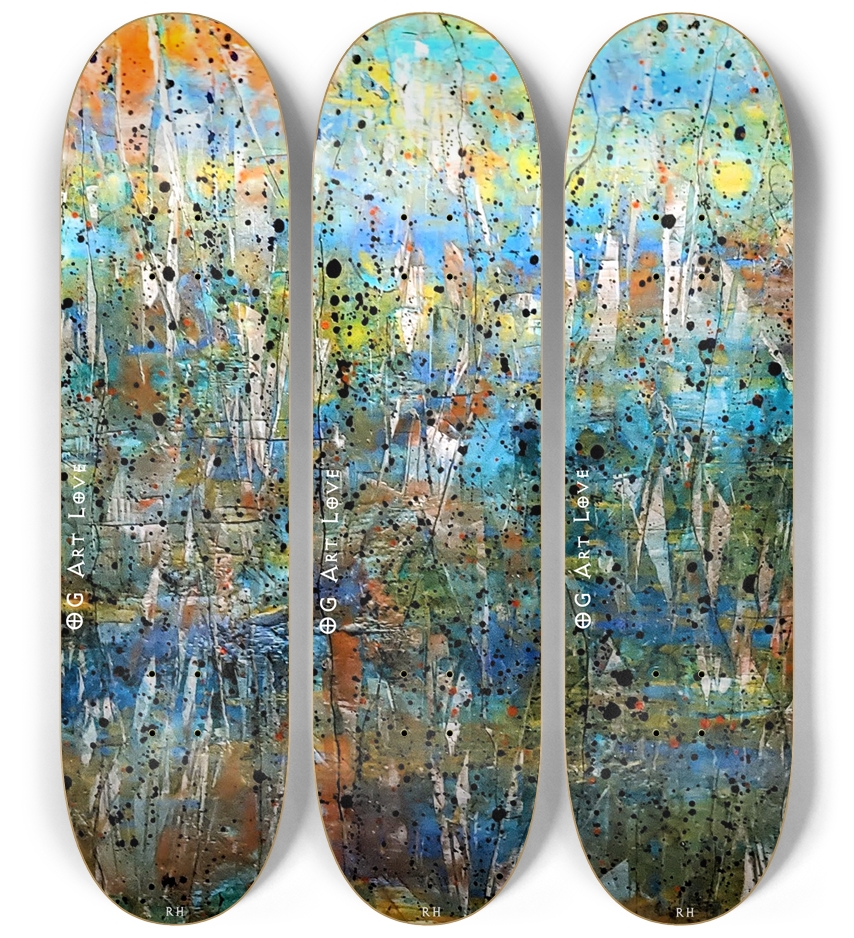 OG Art Love FULL "Cascades" Skateboard Series