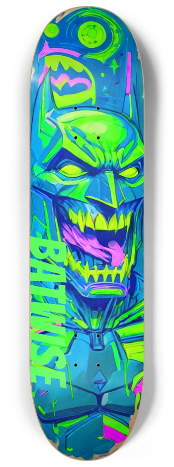 BATWISE BAMBOO Bat King Graffiti Deck 02
