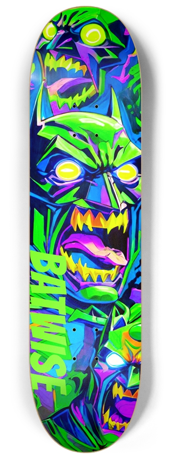 BATWISE BAMBOO Bat King Graffiti Deck 03
