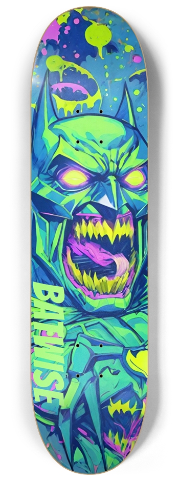 BATWISE BAMBOO Bat King Graffiti Deck 01