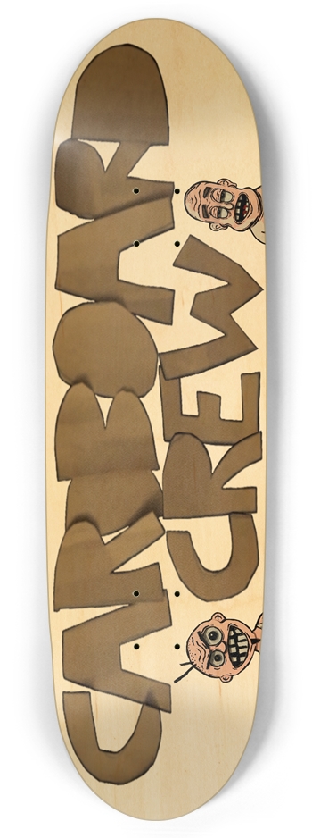 Cardboard Skateboards Football Shape