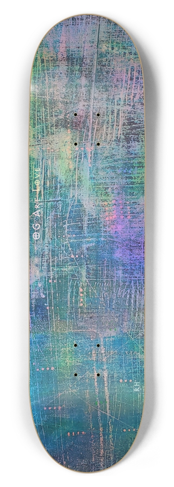 OG Art Love #1 "Tinge" Custom Skateboard