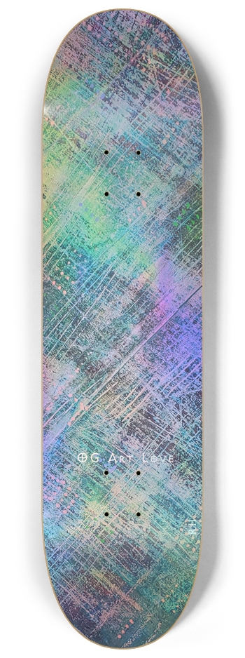 OG Art Love #2 "Tinge" Custom Skateboard