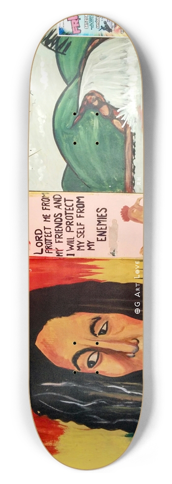 OG Art Love #1 "Protect Bob" Custom Skateboard