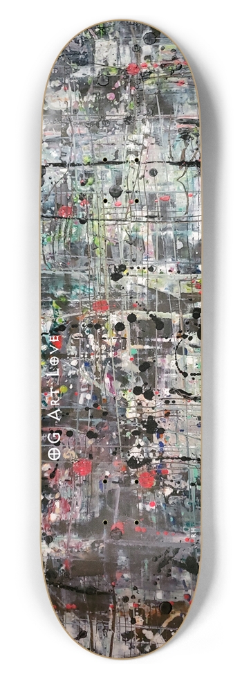 OG Art Love #2 "City" Custom Skateboard