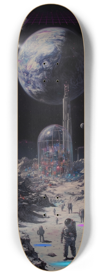 LoopLux Skateboard 8-1/4 Skateboard Deck