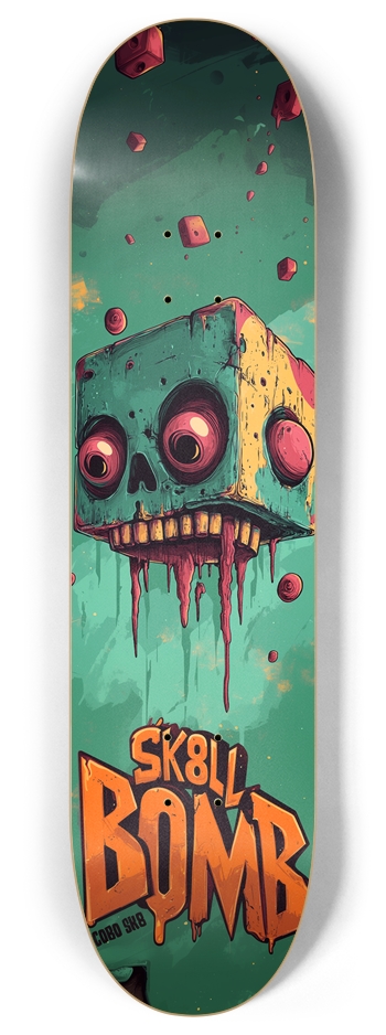 SK8LL BomB Custom Skateboard
