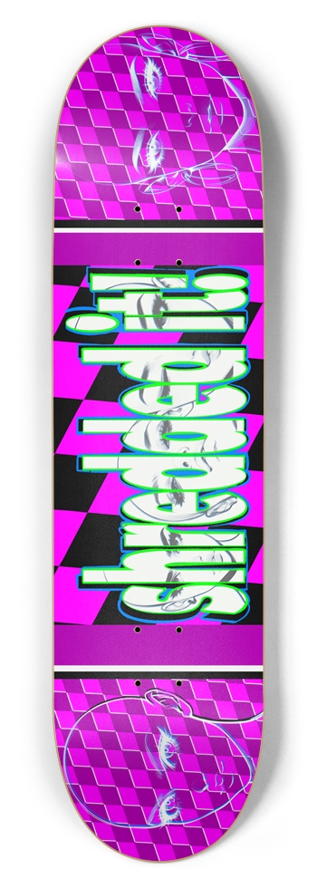 Shredded It!: Neon Punk Rock Skateboard Art
