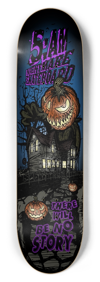 5:AM Nightmare 8-1/2 Skateboard Deck