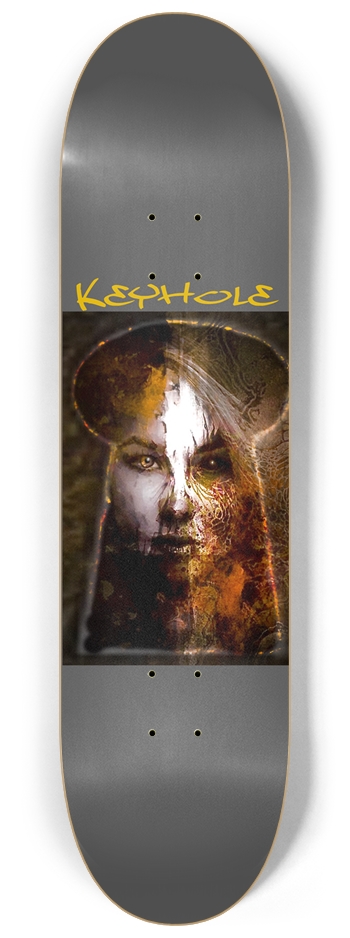 Keyhole  8-1/4 Skateboard Deck