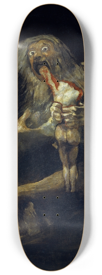 Saturn Devouring His Son Goya Skateboard 
