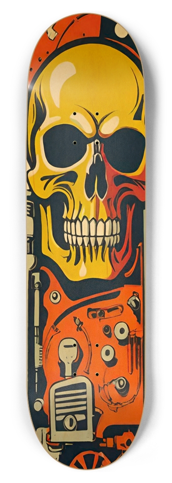 DEADMAN Cartoon Skull 01