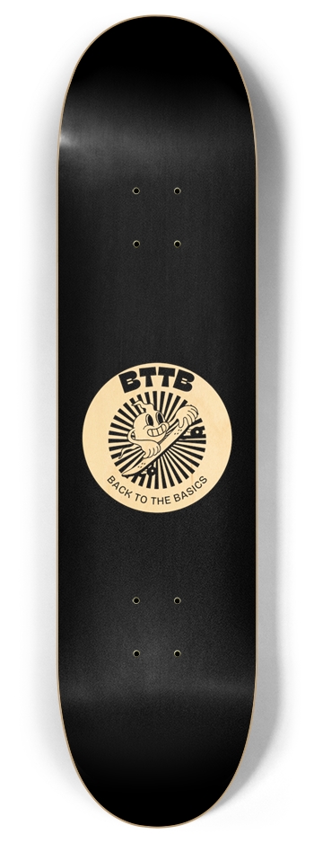 BTTB logo  8 Inch Skateboard Deck