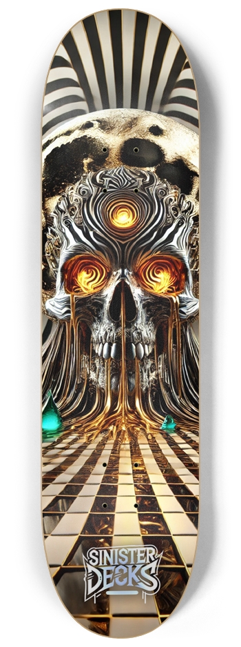 Cosmic Descent: The Infinite Skull