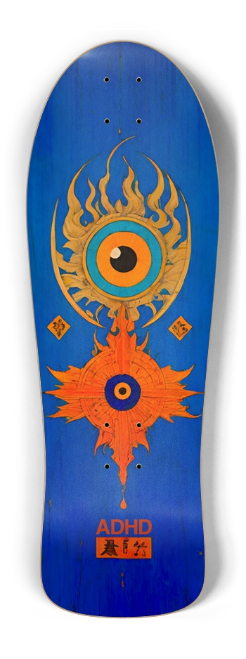 ADHD EYE OF SAURON RETRO DECK 01