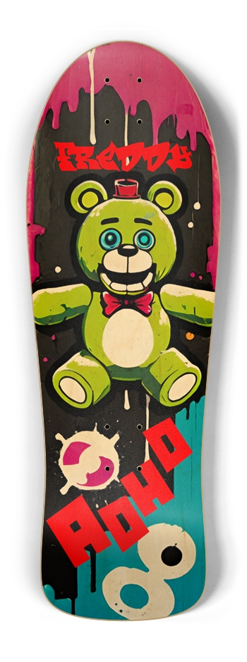 ADHD FREDDY RETRO ROCKET DECK 01