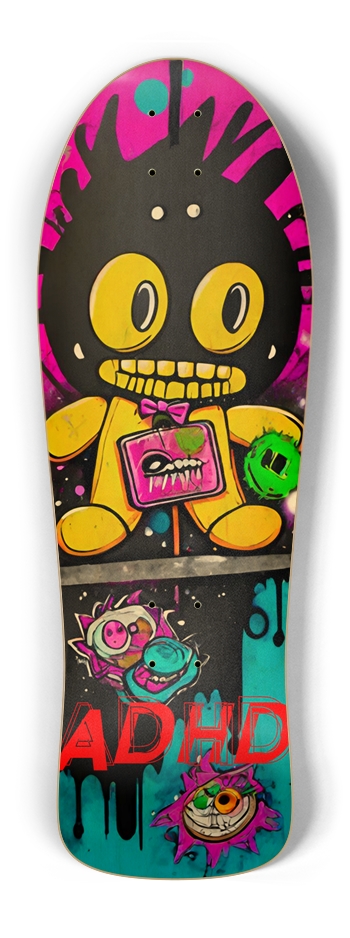 ADHD ETHAN RETRO ROCKET DECK 01