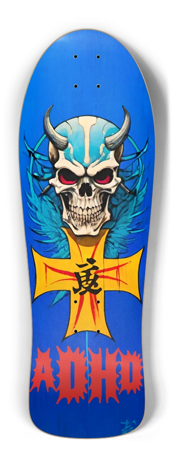 ADHD MORDOR RETRO SKULL DECK 01