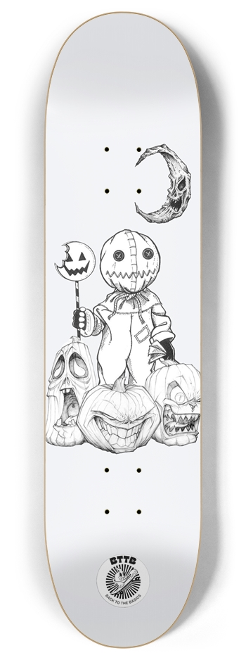 Trick or treat  8 Inch Skateboard Deck