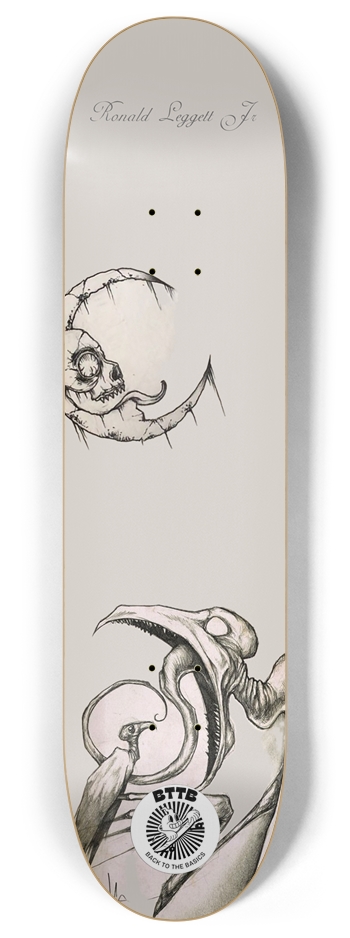 Screaming bird  8 Inch Skateboard Deck