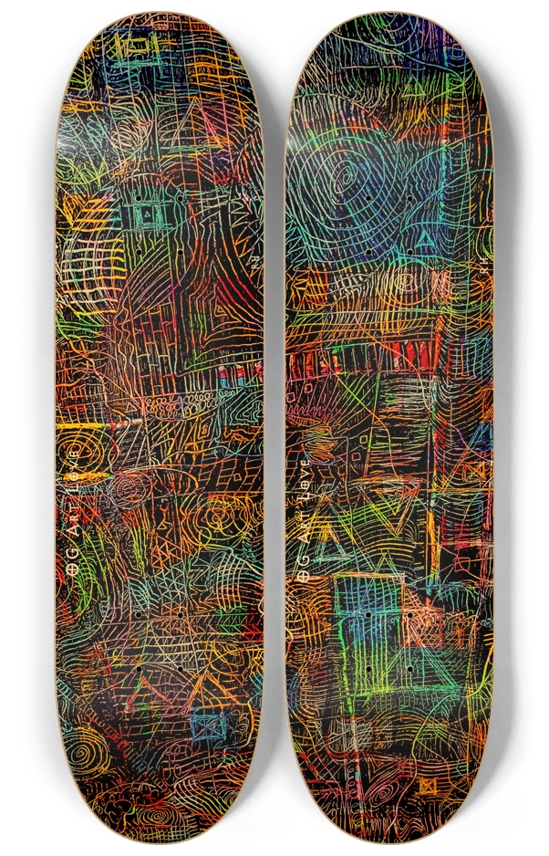 OG Art Love 2 Deck "Jungle" Skateboard Series