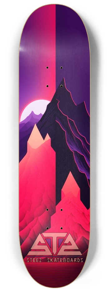 Alpenglühen 8-1/4 Skateboard Deck