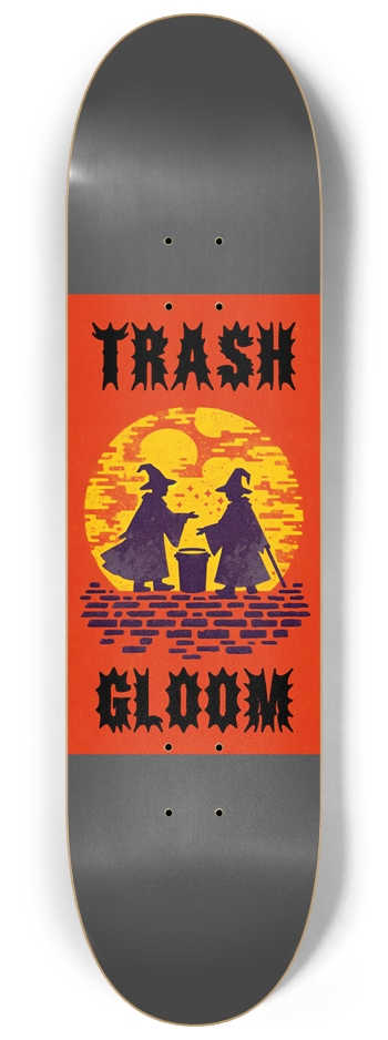 Trash Wzardry  8-1/4 Skateboard Deck