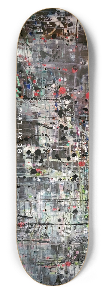 OG Art Love #1 "City" Custom Skateboard