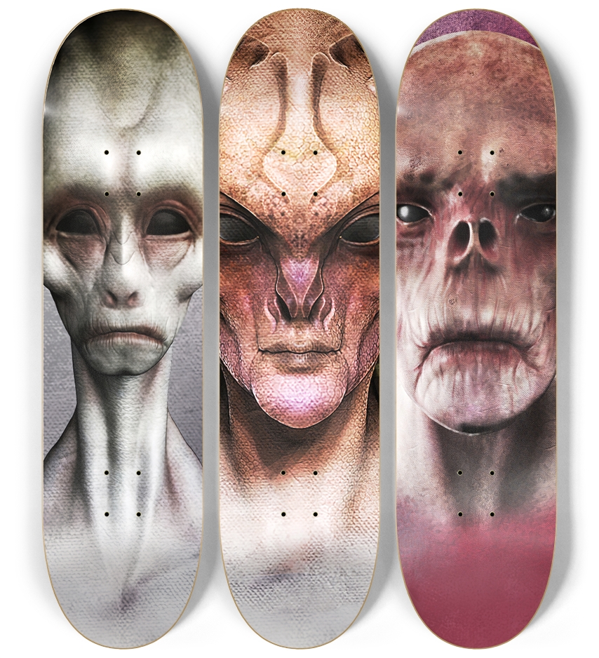 Skateboard Series Creatures