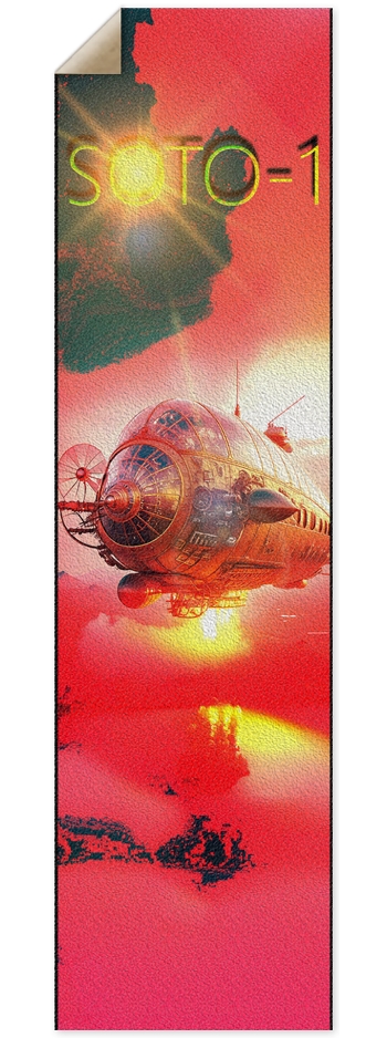 Soto Steampunk Starship (Grip Tape)