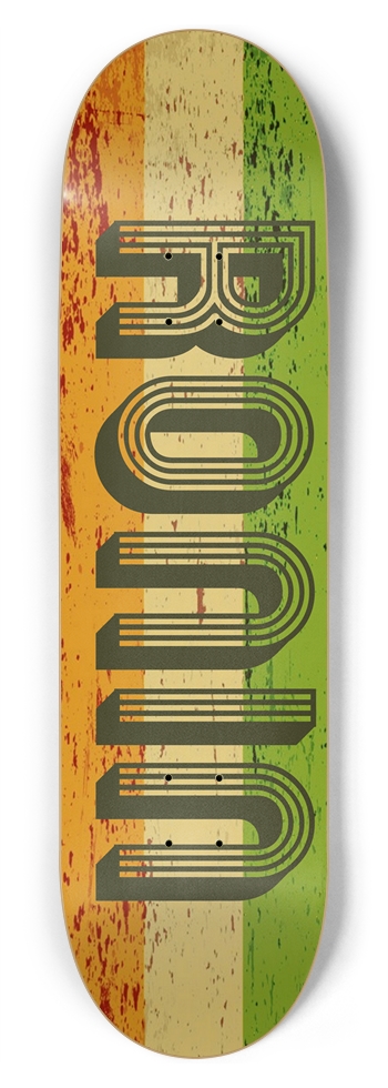 RONIN Ivory Coast Apex Pro Flag Punk Deck