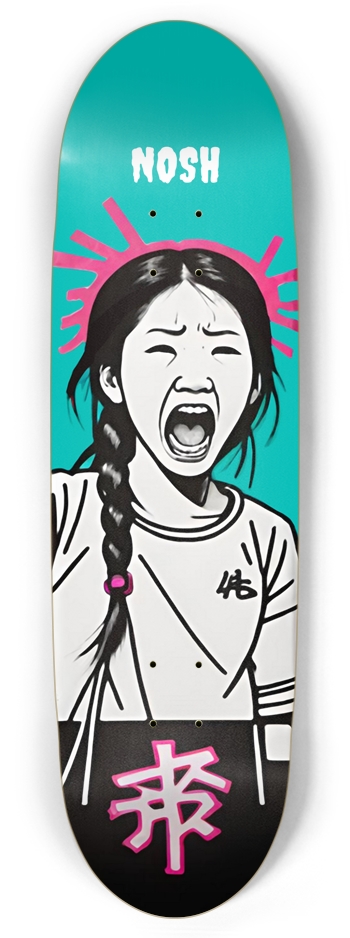 NOSH ARNI FLOWERS SHORTIE PUNK DECK 01